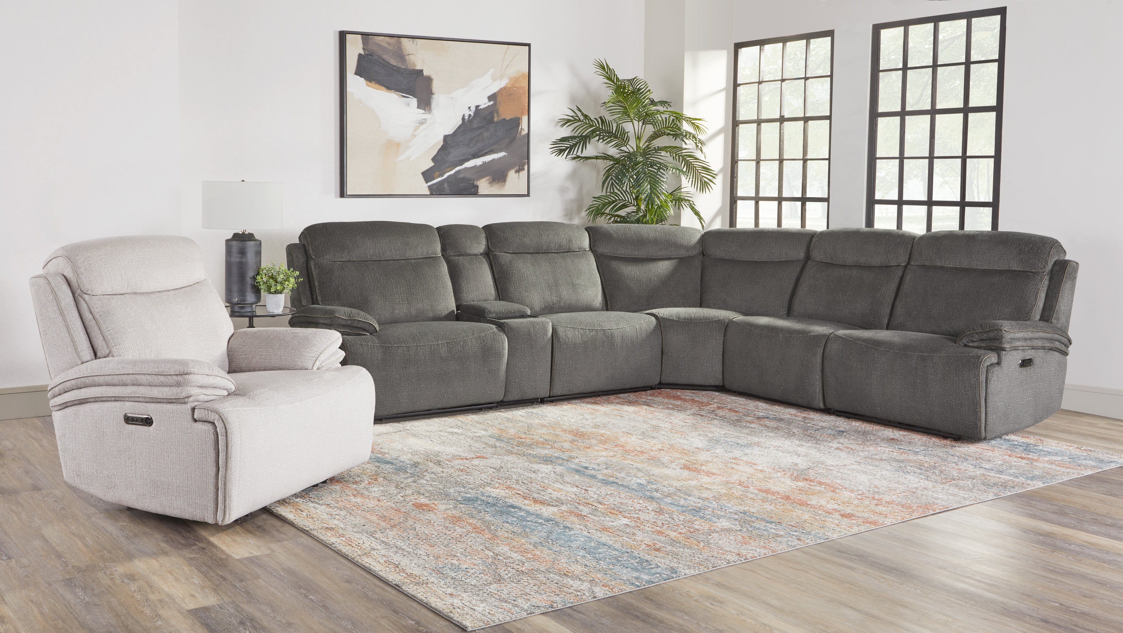 Reclining sectionals