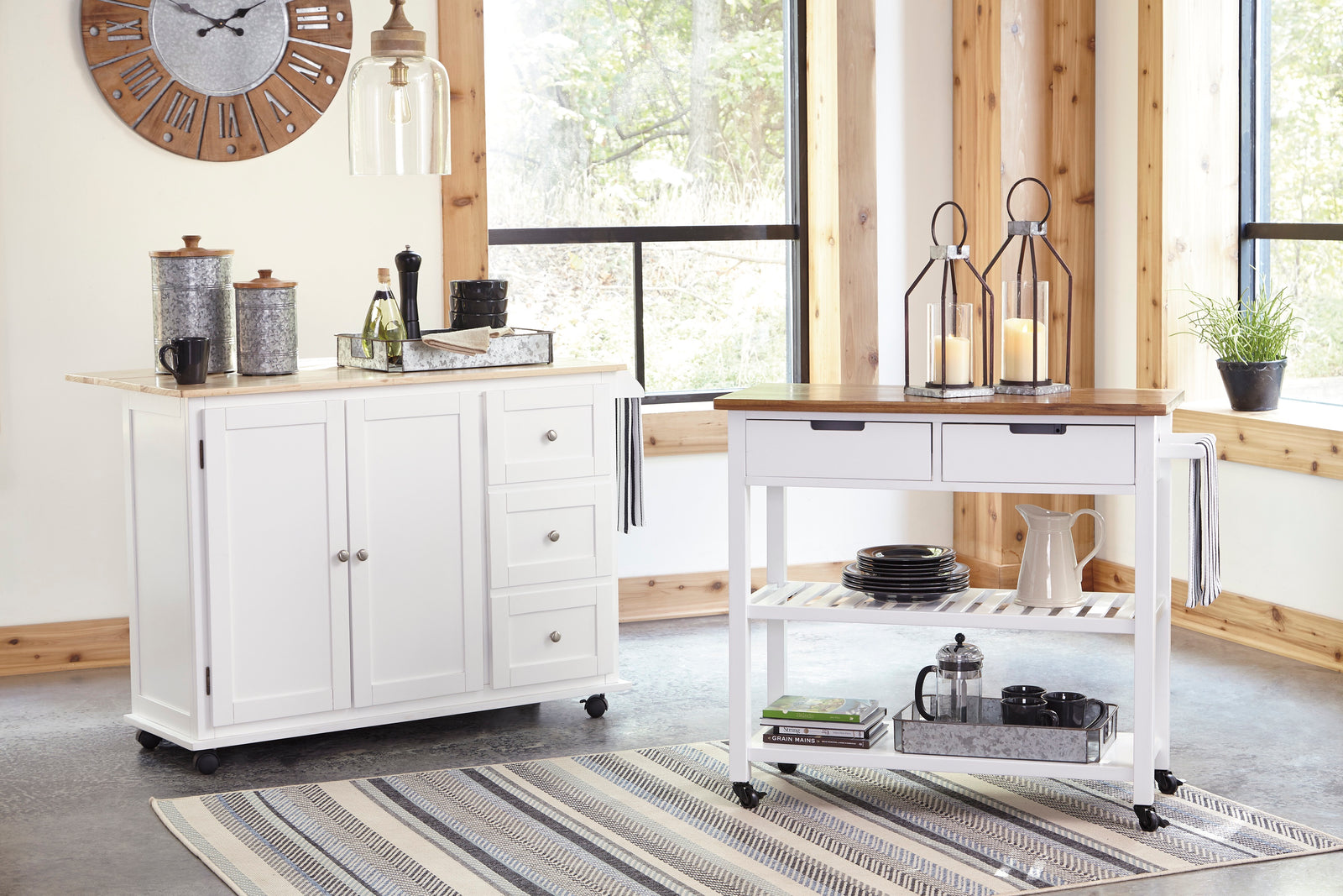 Kitchen carts  or islands