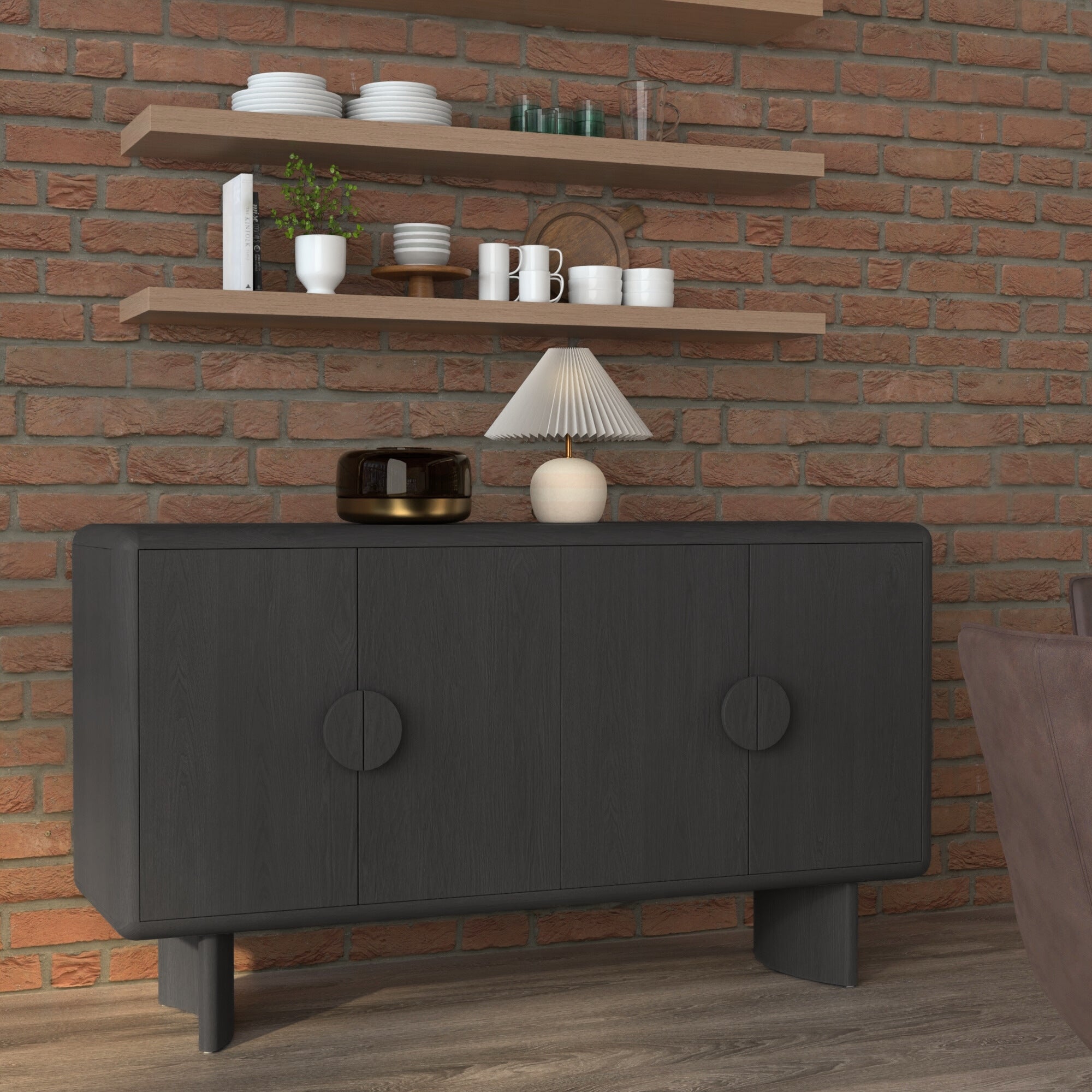 GABRIELLE DINING, BLACK
