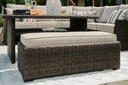 Brook Ranch Sofa SEC/Bench w/CUSH only