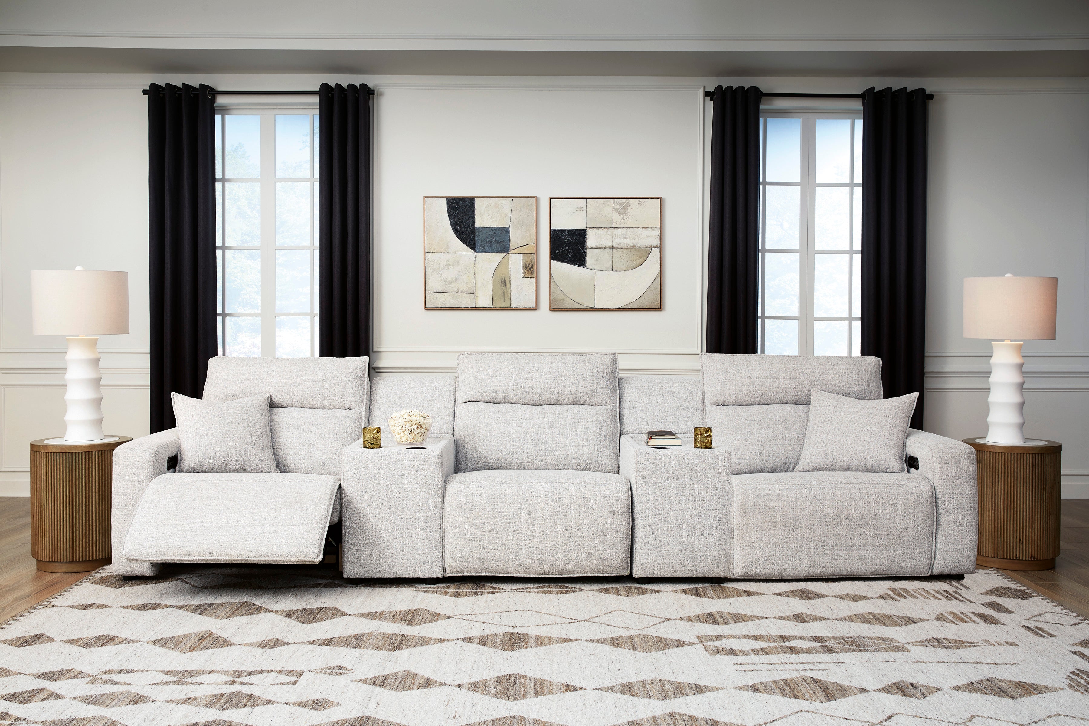 Modmax II 4-Piece Power Reclining Sectional with Chaise