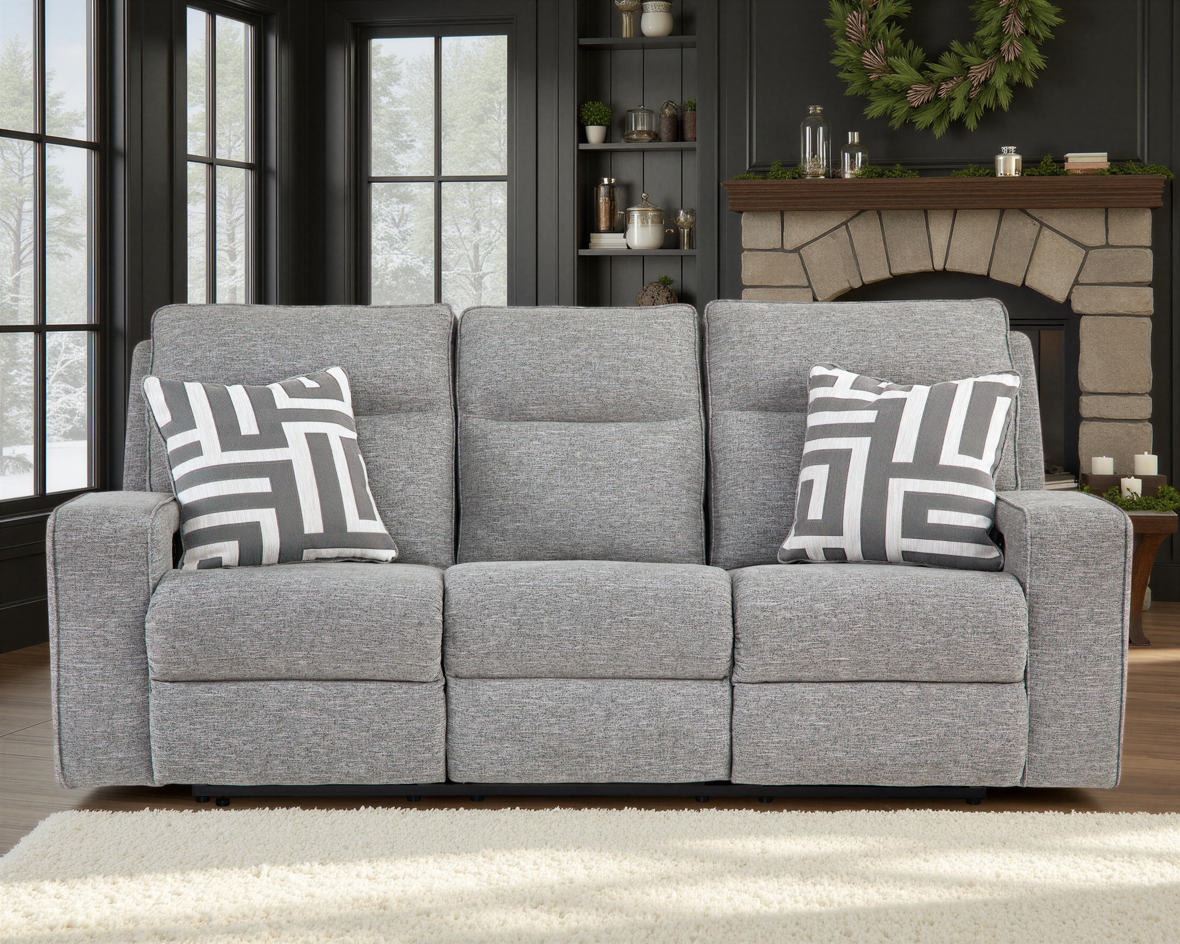 Biscoe PWR REC Sofa with ADJ Headrest