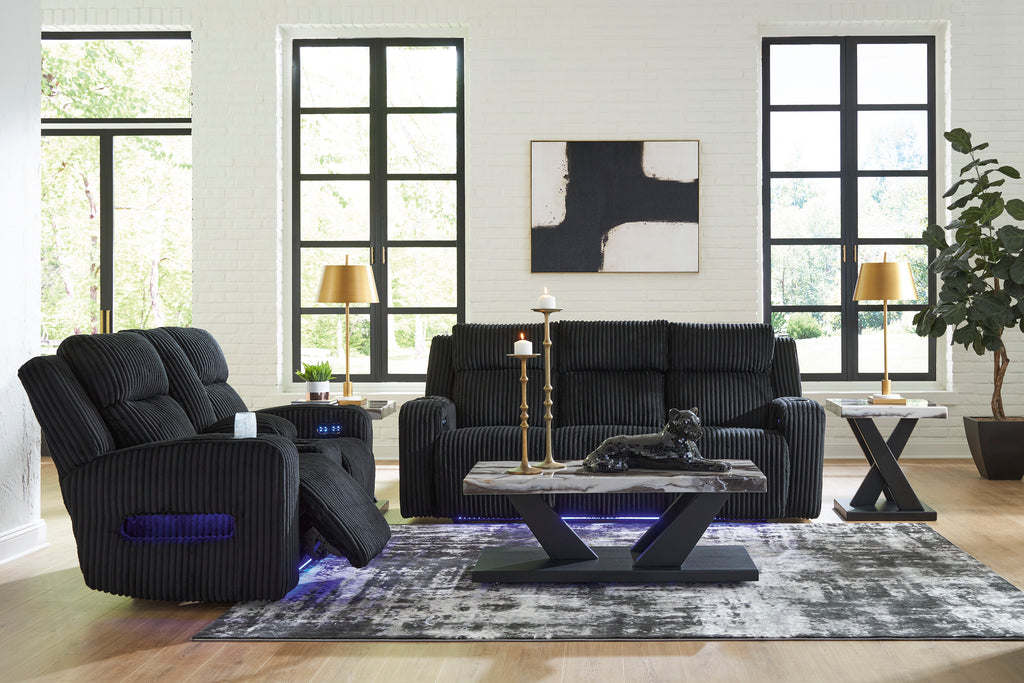 Forest Lake PWR REC Sofa with ADJ Headrest