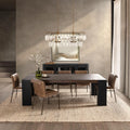 Brown
 Deaven Dining Table - Toasted