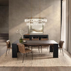 Brown
 Deaven Dining Table - Toasted
