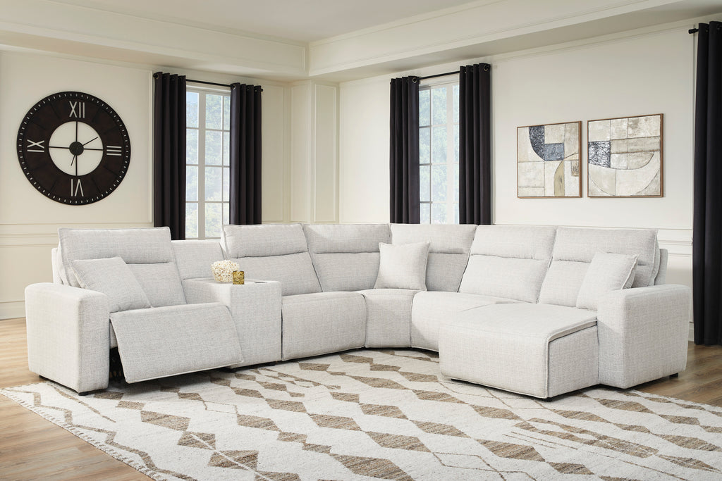Modmax II 4-Piece Power Reclining Sectional with Chaise