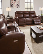 Next Move PWR REC Sofa with ADJ Headrest