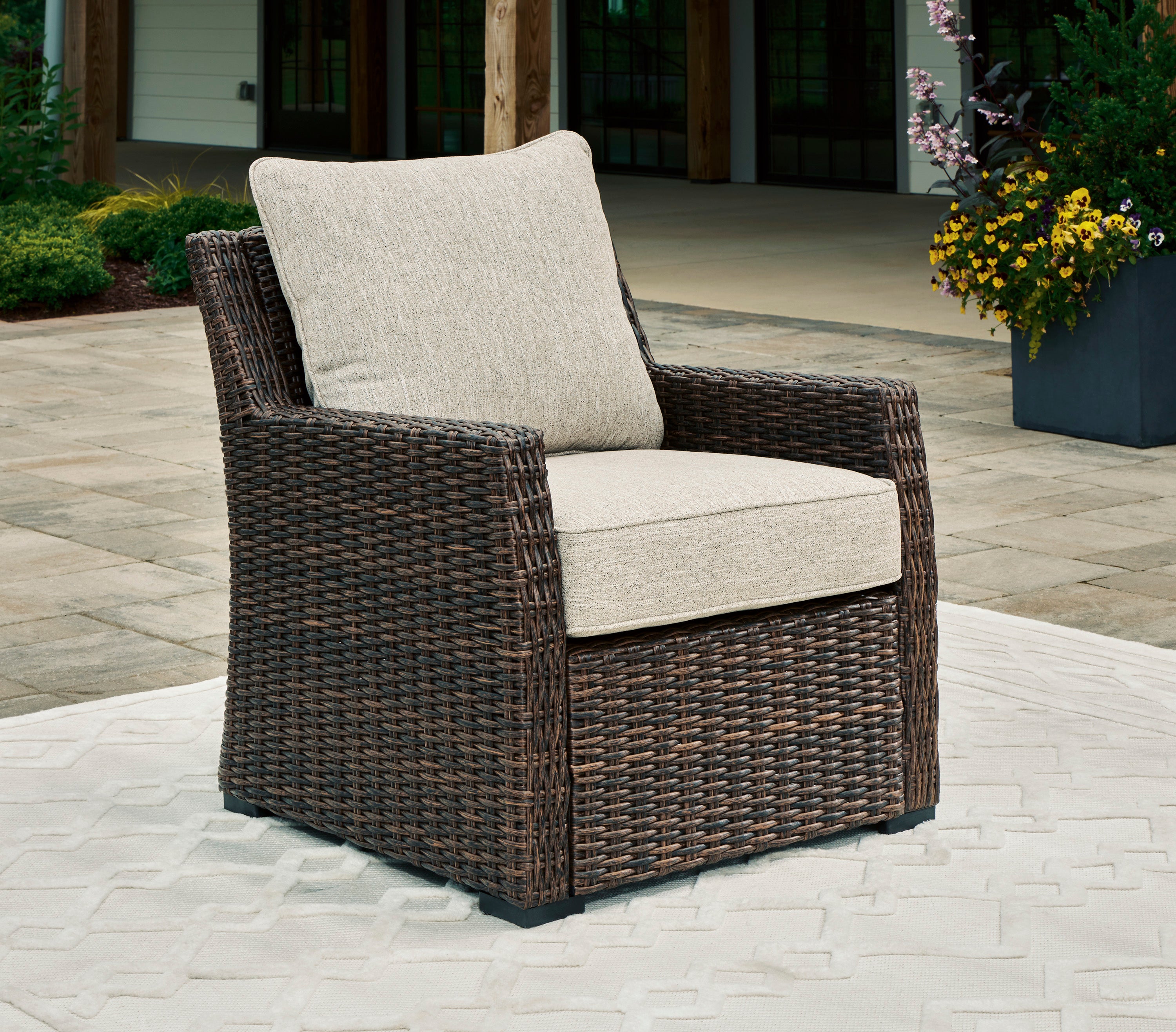 Brook Ranch Sofa SEC/Bench w/CUSH only