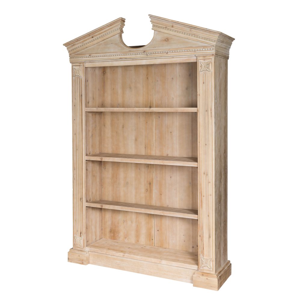 fir wood book shelf