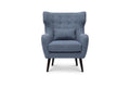 Ava Mid Century Modern Accent Chair - Blue