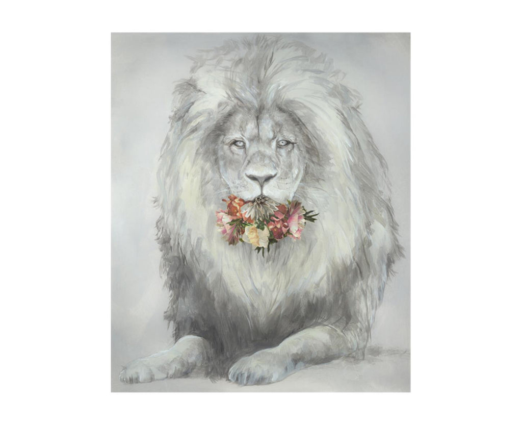 Feline and Flowers II