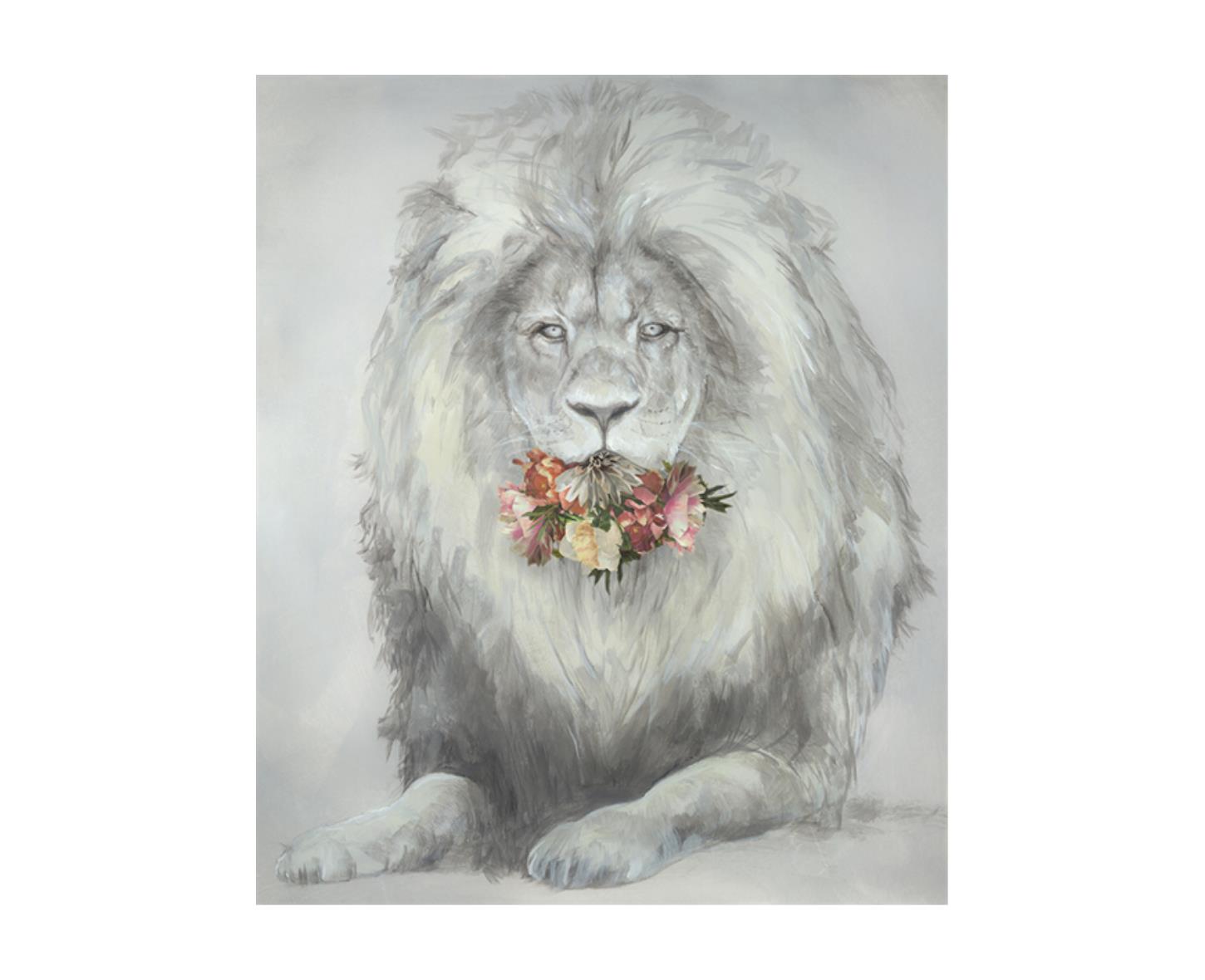 Feline and Flowers II