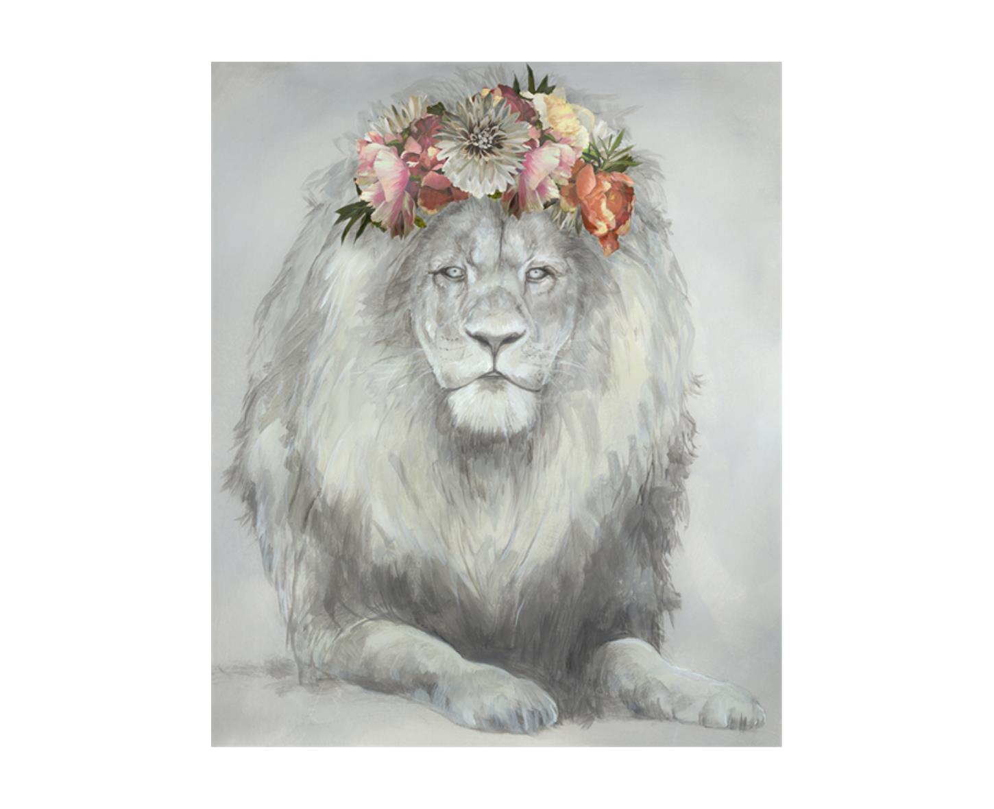 Feline and Flowers II
