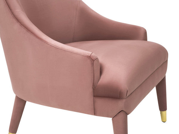 Orchid Velvet Chair