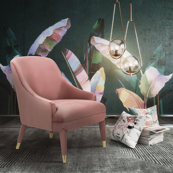 Orchid Velvet Chair