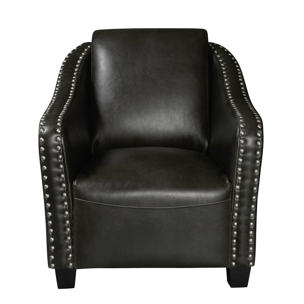 Nail Head Acnt Club Chair