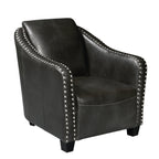 Nail Head Acnt Club Chair