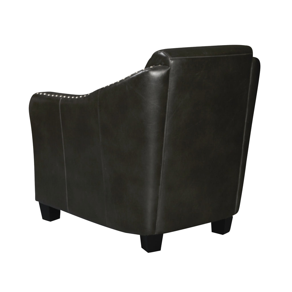 Nail Head Acnt Club Chair